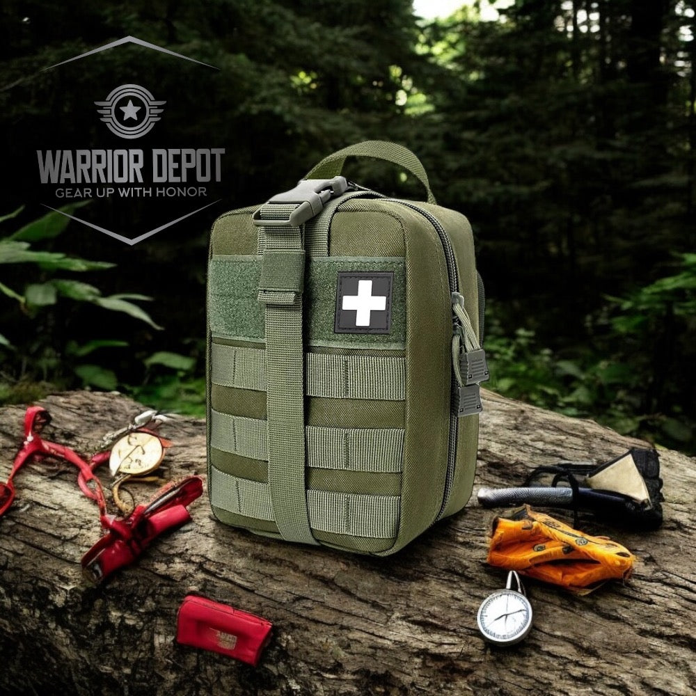 900D Waterproof Nylon Rip-Away Tactical First Aid Pouch - IFAK