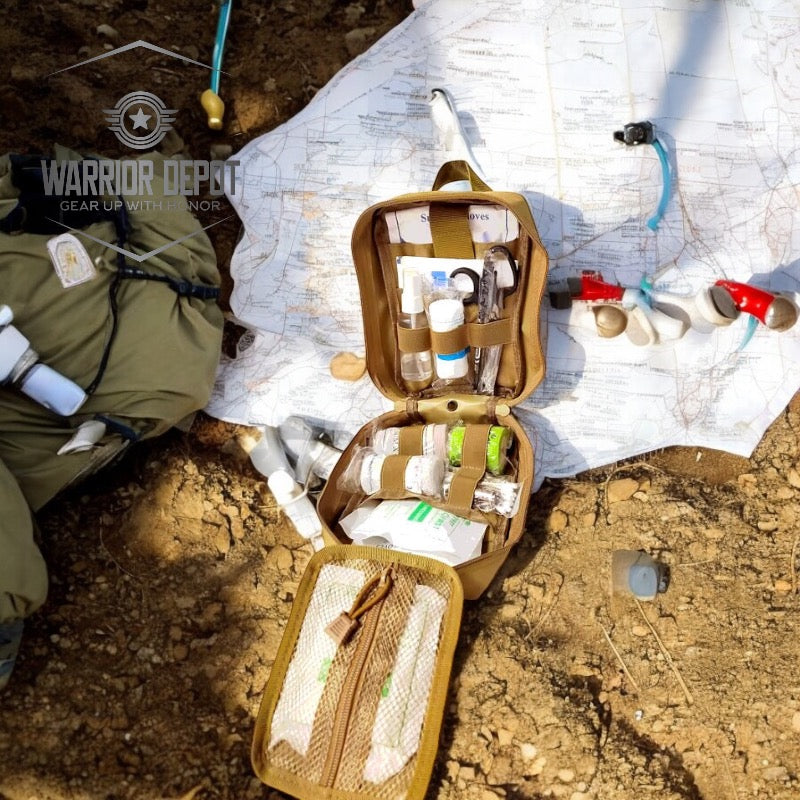 900D Waterproof Nylon Rip-Away Tactical First Aid Pouch - IFAK