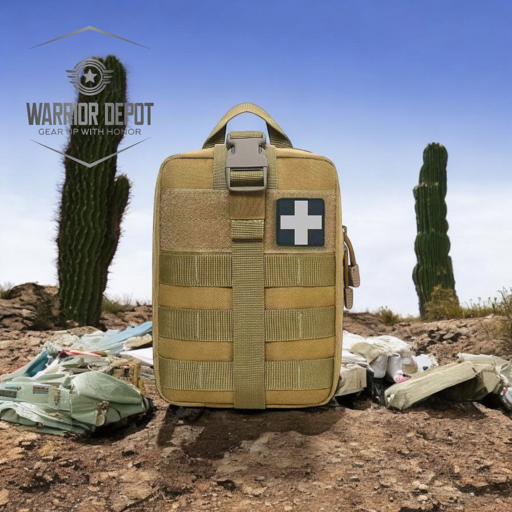 900D Waterproof Nylon Rip-Away Tactical First Aid Pouch - IFAK