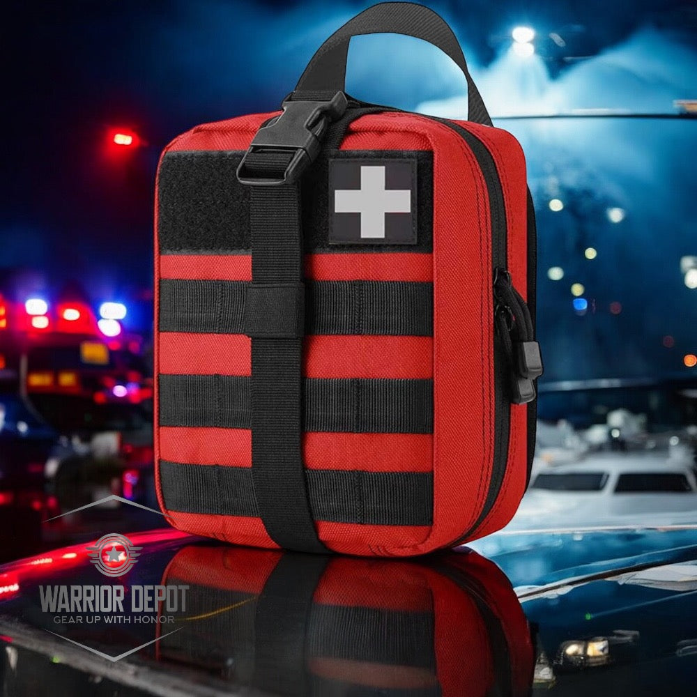 900D Waterproof Nylon Rip-Away Tactical First Aid Pouch - IFAK